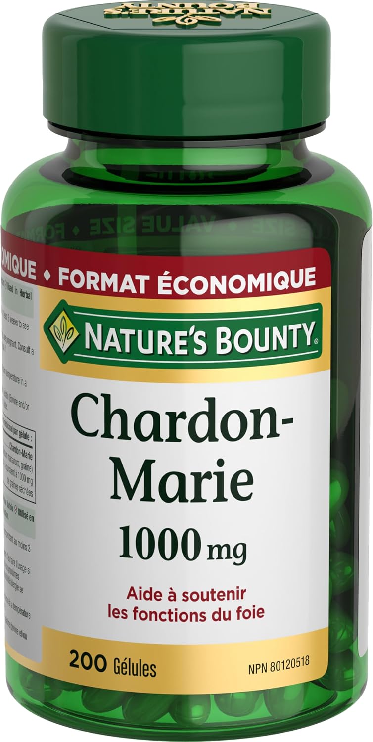 Complément alimentaire| Chardon marie 200mg, 200 capsules