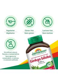 Complément alimentaire | Jamieson Ginkgo Biloba extra-fort, 4000mg