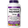 Complément alimentaire Bisglycinate de magnésium 200 mg| Webber Naturals