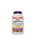 Complément alimentaire - Calcium Magnésium Zinc 333/167/17 mg 200 capsules| Webber Naturals