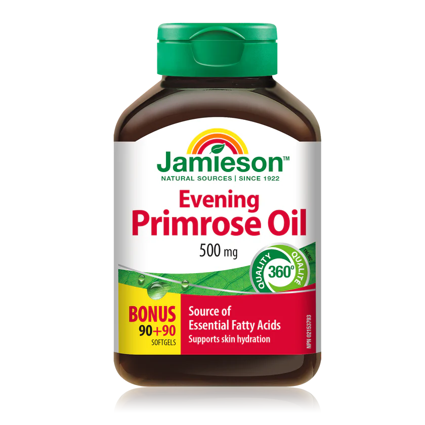 Evening Primrose Oil 500 mg- 180 gélules