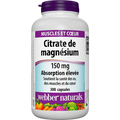 Complement alimentaire| Magnesium Citrate 150 mg - Webber Naturals