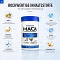 Complexe de maca avec L-arginine, ginseng, extrait d'huître et coenzyme Q10 - Complément alimentaire pour hommes - Favorise l'énergie et la vitalité