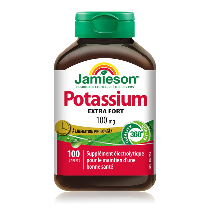 Jamieson Potassium extra-fort | Libération prolongée