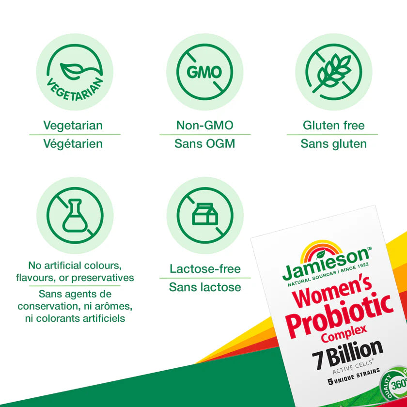 Complément alimentaire Complexe Probiotique jamieson | Femmes